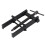 Two Jaw Gear Puller Remover Tool 8in Carbon Steel Adjustable Black 10