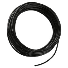 2mm Aluminium Wire 5 Meters Roll Oxidised Round for DIY Jewellery Black