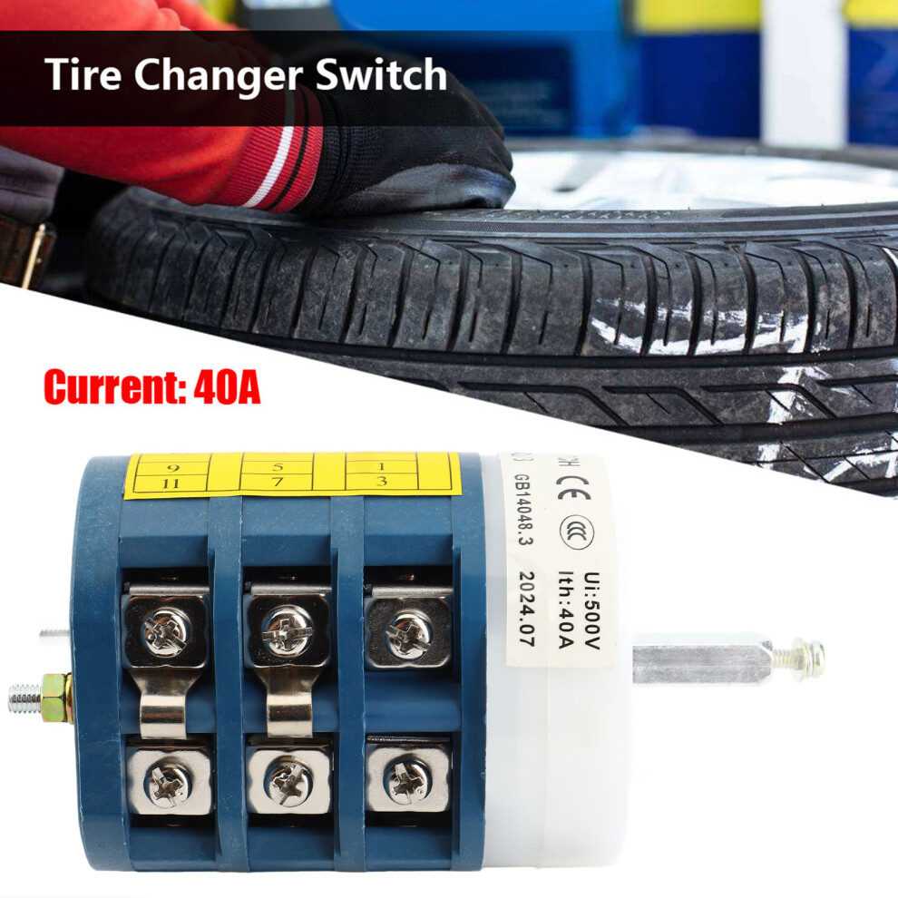 240V 480V 500V 40A Tyre Changer Motor Switch 7293282187368
