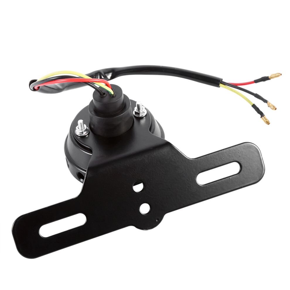 Motorcycle Led Tail Brake 6.8Cm For Honda Yamaha Kawasaki Red/Light 4091393034907