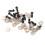100 Pcs Black Plastic Doll Eyes 6mm Pack 14