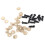 100 Pcs Black Plastic Doll Eyes 6mm Pack 19