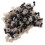 100 Pcs Black Plastic Doll Eyes 6mm Pack 17