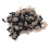 100 Pcs Black Plastic Doll Eyes 6mm Pack 10