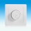 Wall Mount Rotating Dimmer Switch 150W for Incandescent Light, White 12