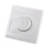 Wall Mount Rotating Dimmer Switch 150W for Incandescent Light, White 15