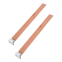 40pcs Wood Candle Wicks with Stands