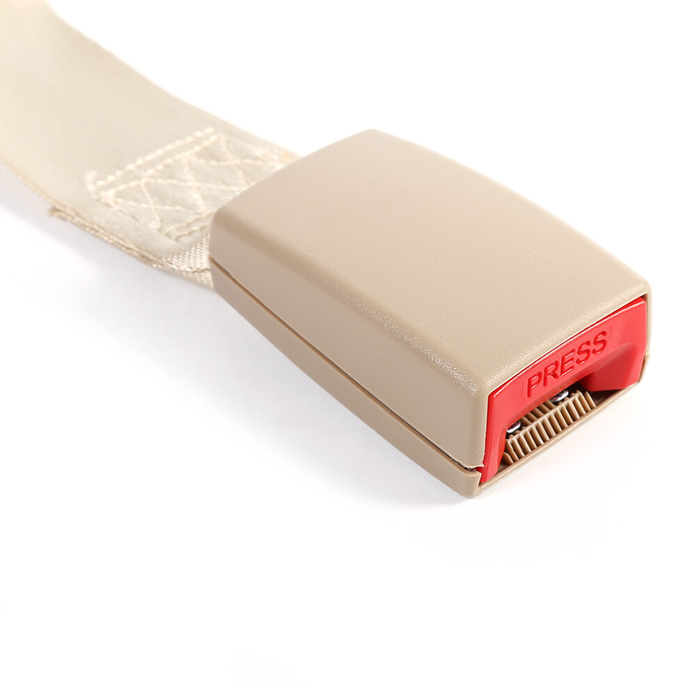 Universal Car Seatbelt Extender 27Cm Safe & Comfortable Extension Beige 3361393126096