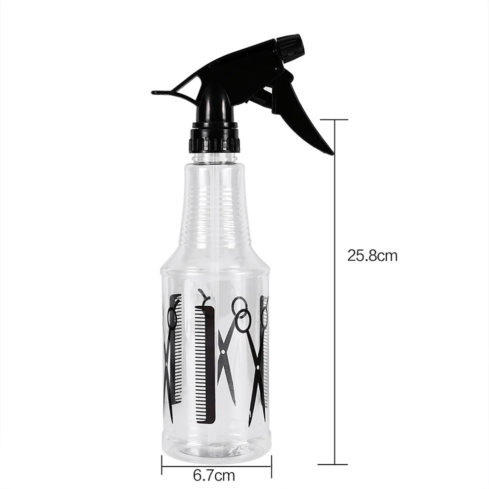 450ml Hair Styling Spray Bottle Clear