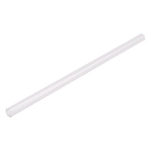 Hochzeits-Borosilikatglas-Trinkhalm Geburtstagsfeier, Durchmesser 8 mm, Länge 7 Zoll, transparent