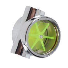 Tungsten Alloy G1/4" Female Water Cooling Flow Indicator for PC