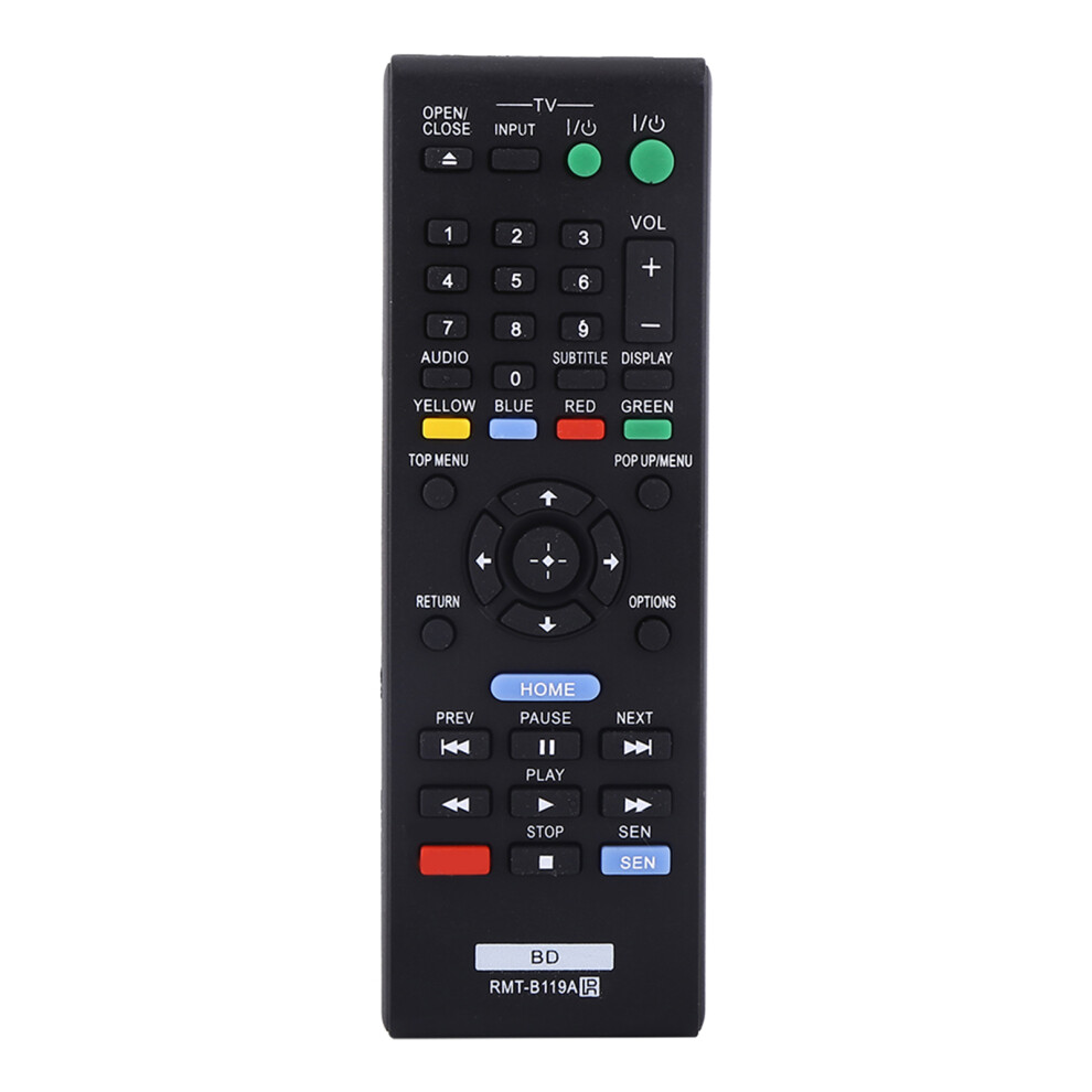 Sony Blu Ray Remote B119a Black 7340572661388