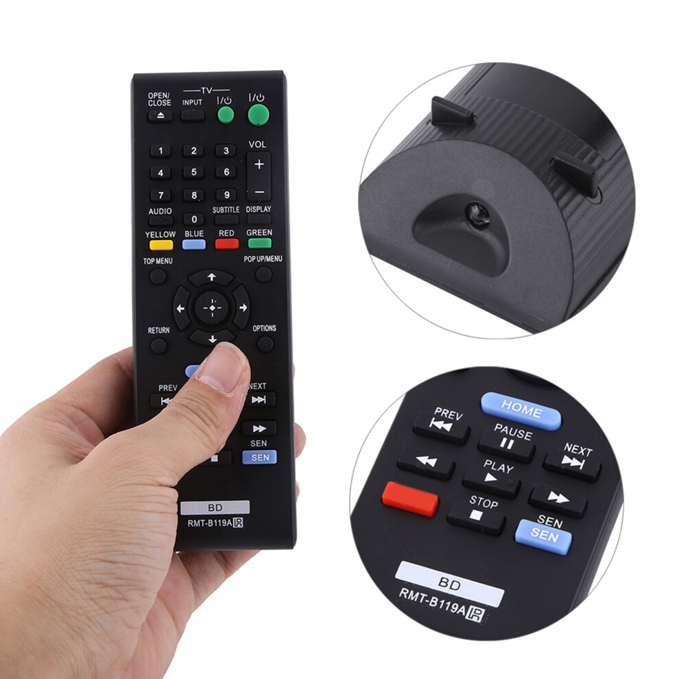 Universal RmtâB119a Remote For Blu Ray Players - No Setup Required 4041393127512
