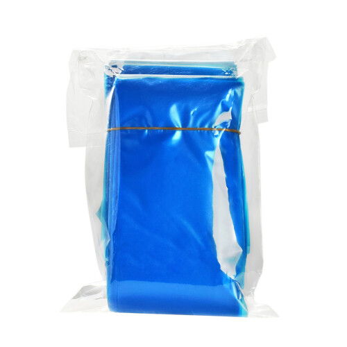 100Pcs Blue Plastic Tattoo Machine Sleeve Covers 5*61cm Disposable 2