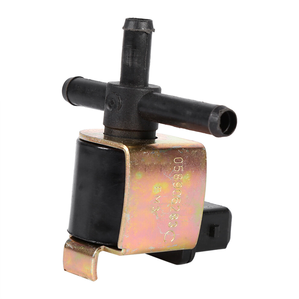 Boost Control Solenoid Valve For Vw Passat 058 906 283 C 6.6X6x4.6cm Black 4671393038756