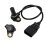 Automatic Transmission Speed Sensor 01M927321B for Jetta Golf 00-06 Black 4