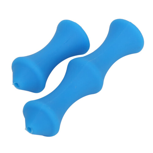Silicone Bowstring Finger Saver Set for Archery, Blue, 2pcs
