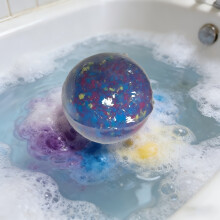 (Bathing) Große 120-g-Badebombe, handgefertigter Schaumbadball, angereichert mit ätherischen Ölen, perfekt für Schaumbäder und Spa