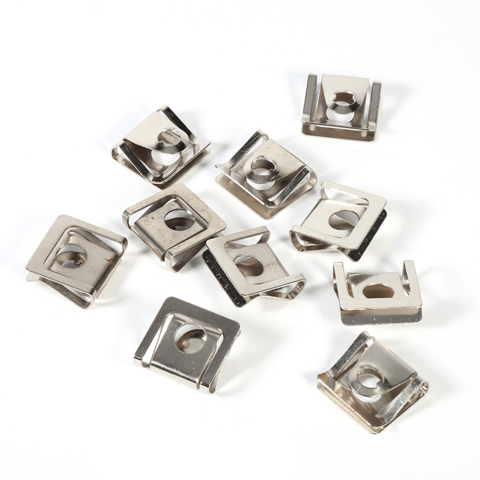 Skoda 8D0805121 Engine Cover Clips - Heavy-Duty Metal Fasteners For Undertray 9461393041130