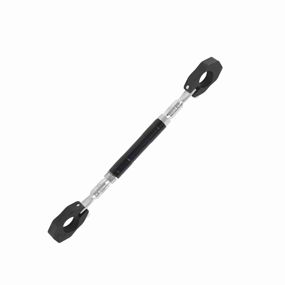 Universal Aluminium Alloy Motorcycle Handlebar Adjustable & Durable Fit Black 7891393041311