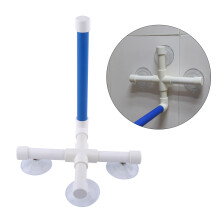 White Blue Foldable Bird Shower Perch