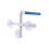 White Blue Foldable Bird Shower Perch 2