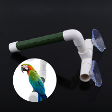 Plastic Bird Perch for Window Shower