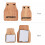 Large & Medium Cajon Castanet Set 2pcs Hand Percussion Accessories 6
