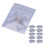 100Pcs Black 6x9cm Anti-static Reusable Sealable Pouches for Electronics 5