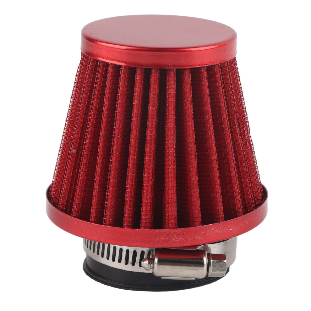 38Mm Air Filter Intake Kit For Off-Road Motorcycle Atv Dirt Bike 90Mm Red 9311393044320
