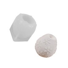 Flower Carving Silicone Vase Molds Food Grade-snow bottle