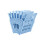 Plastic Books Stand for Display, Adjustable Bookends-Blue S 1