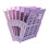 Adjustable Bookends Plastic Bookshelfs for Displaying-Purple L 1