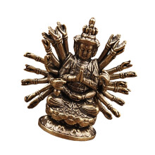 Elegant Brasses Thousand Hands Guanyin Statue Buddhist-1 piece