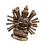 Tausendhändige Guanyin-Buddha-Statue, antikes Messing,-1 Stück 1