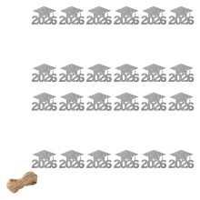 36 Stück/24 Stück Tischdekoration für-Silber 24St