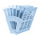 Plastic Books Stand Books Holders Books Adjustable-Blue L 1
