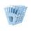 Plastic Books Stand Books Holders Books Adjustable-Blue M 1