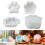 Dog Paw Shape Silicone Mold Storage Box Moulds Suitable for 2