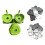 Heart Shaped Badges Making Set With Slide Rail-badge set 1