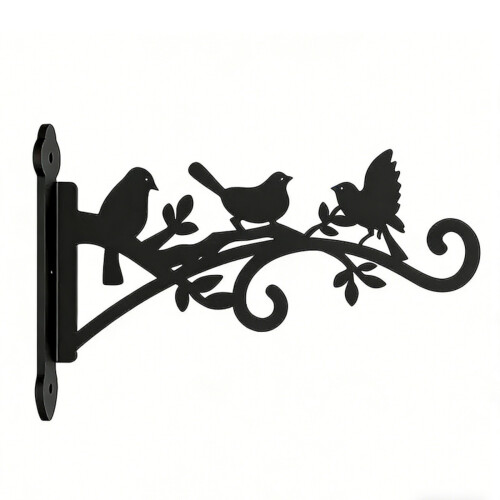 Home Decoration Item Metal Brackets Hook For-three birds