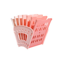 Verstellbarer Bücherständer, Kunststoff-Bücherständer,-Rosa S