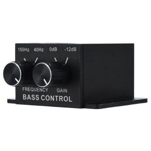 Car Audio Regulator Amplifiers Bass Subwoofer Stereo Equalizer Controller 4 RCA 1