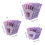 Bookends for Displaying, Notebooks Books Stand,-Purple M 4