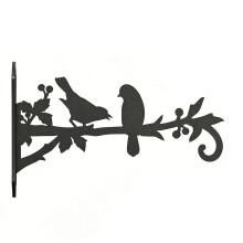 High Quality Metal Plant Holders Hook Support-pair of birds