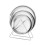 Stainless Steel Plate Holder Organizers For Kitchen-Silver 7