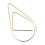 100Pcs Assorted Shape Fashion Multifunctional Paper Clips-gold 1