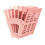 Adjustable Bookends Plastic Bookshelfs for Displaying-Pink L 1