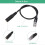 3,5mm aansluiting op RJ9 voor iPhone headset op Cisco Office telefoonadapter 5