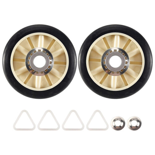2PCS 349241T Drum Roller Kit voor Whirlpool Kenmore Sears 1